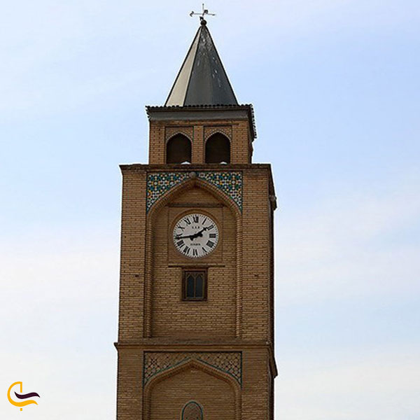 عکس برج ساعت در کلیسای وانک