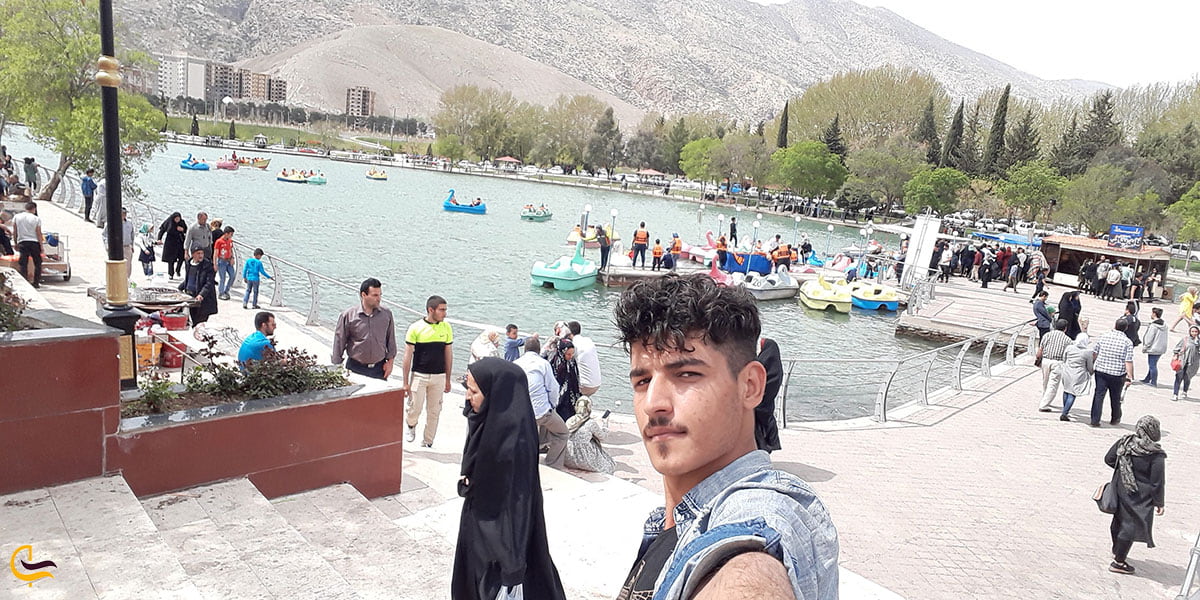 عکس امنیت و رفاه کامل در اطراف دریاچه