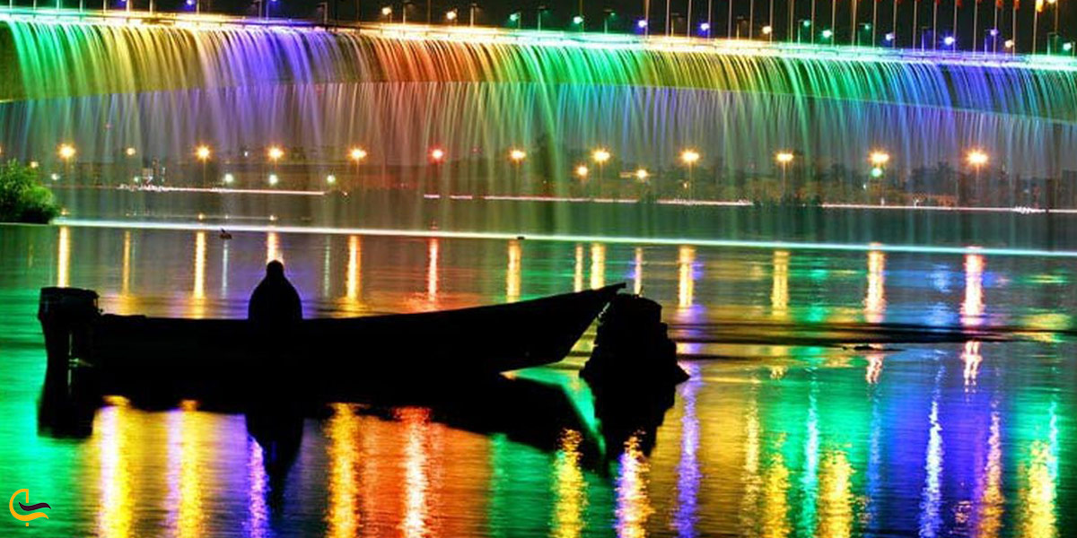 بهترین زمان بازدید از آبشار مصنوعی اهواز