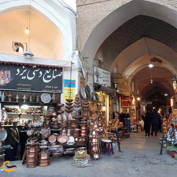 تصویری از بازار زرگری یزد