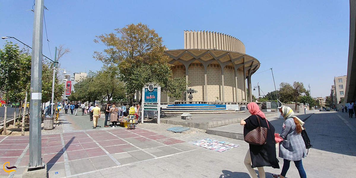 عکس اطلاعات بازدید از تئاتر شهر تهران