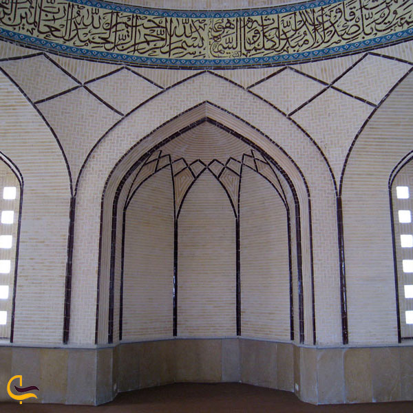 عکس نمای داخلی مسجد مقصود بیک