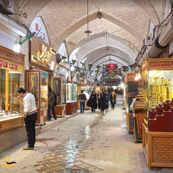 تصویری از بازار خان یزد