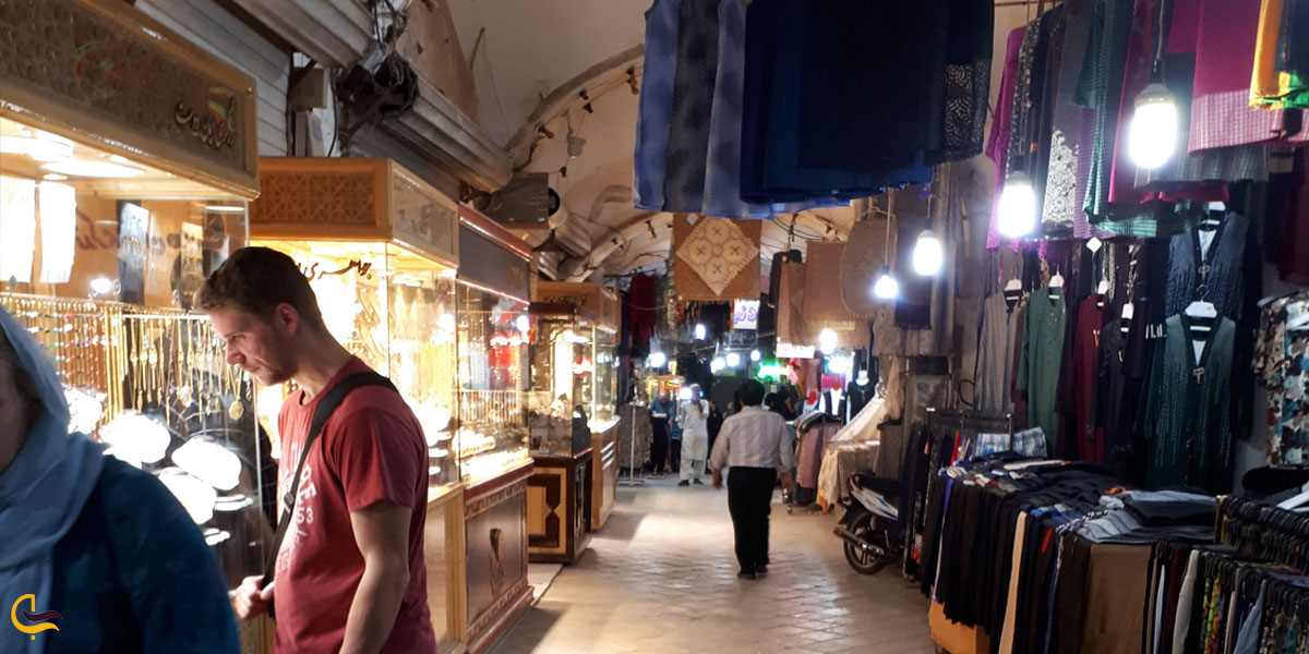 تصویری از بازار دروازه مهریز یزد