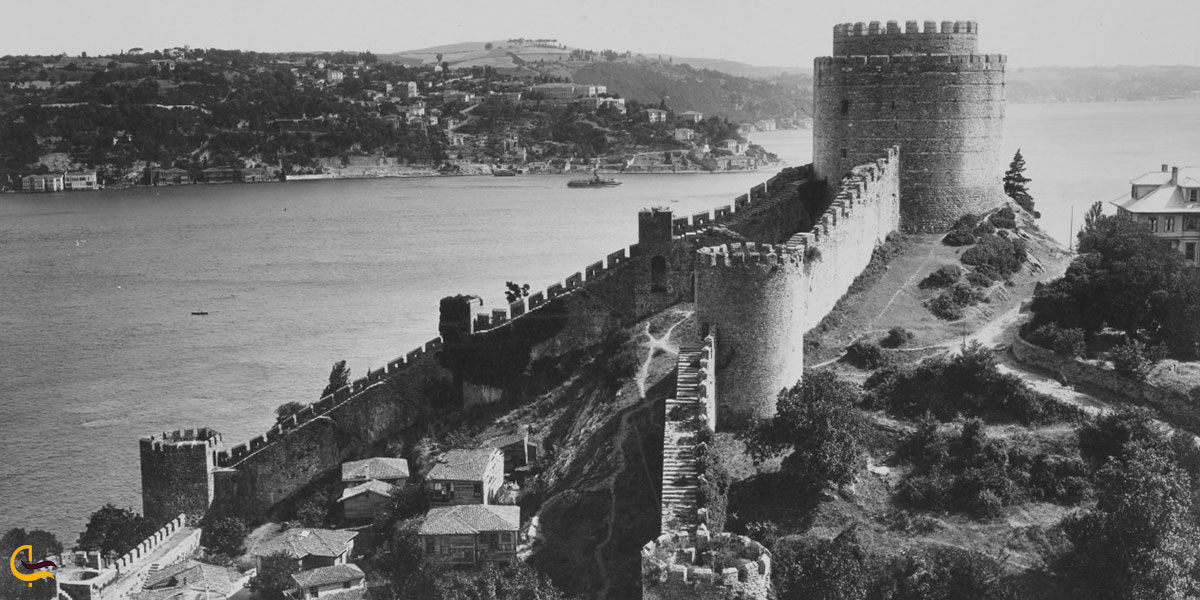 عکس قدیمی قلعه روملی حصار استانبول