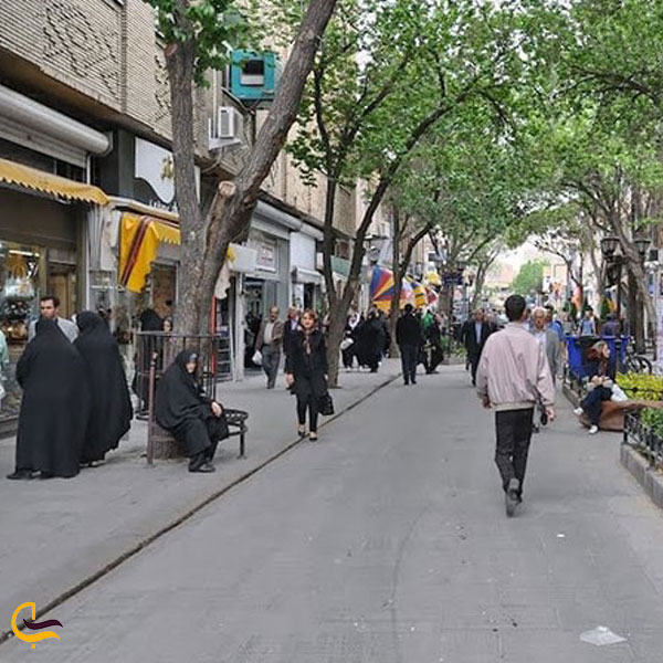 تصویری از پیاده راه شهریار