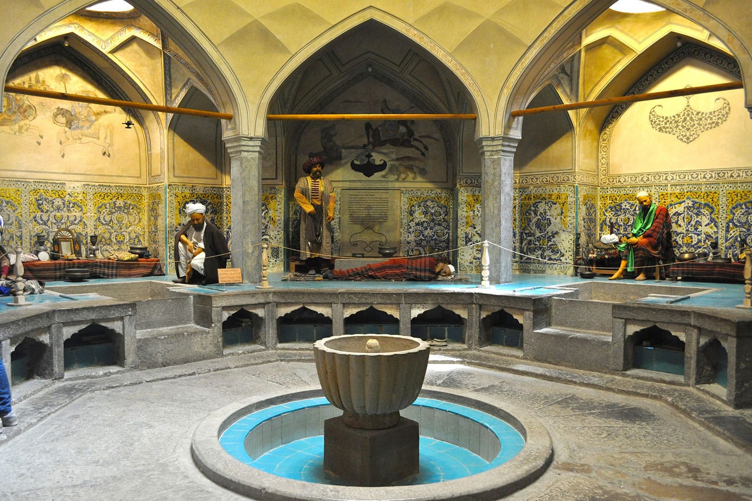 عکس حمام شیخ بهایی در اصفهان