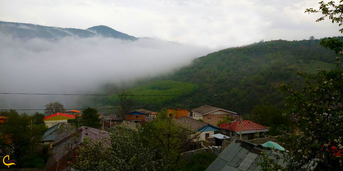 عکس طبیعت زیبای روستای چلاو آمل