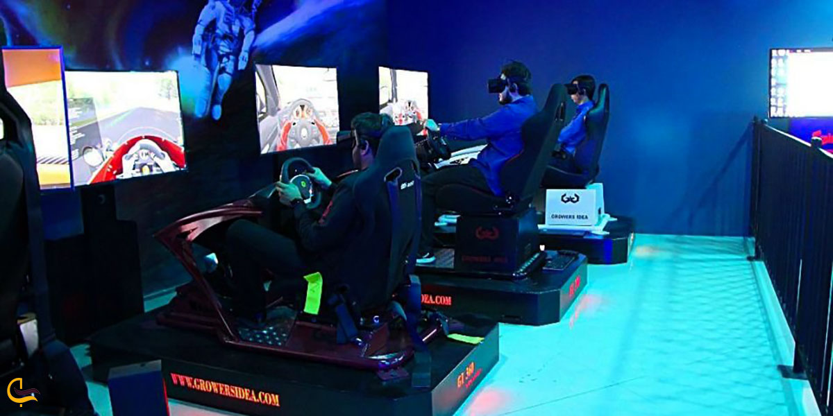 عکس واقعیت مجازی در پارک علمی پروفسور بازیما