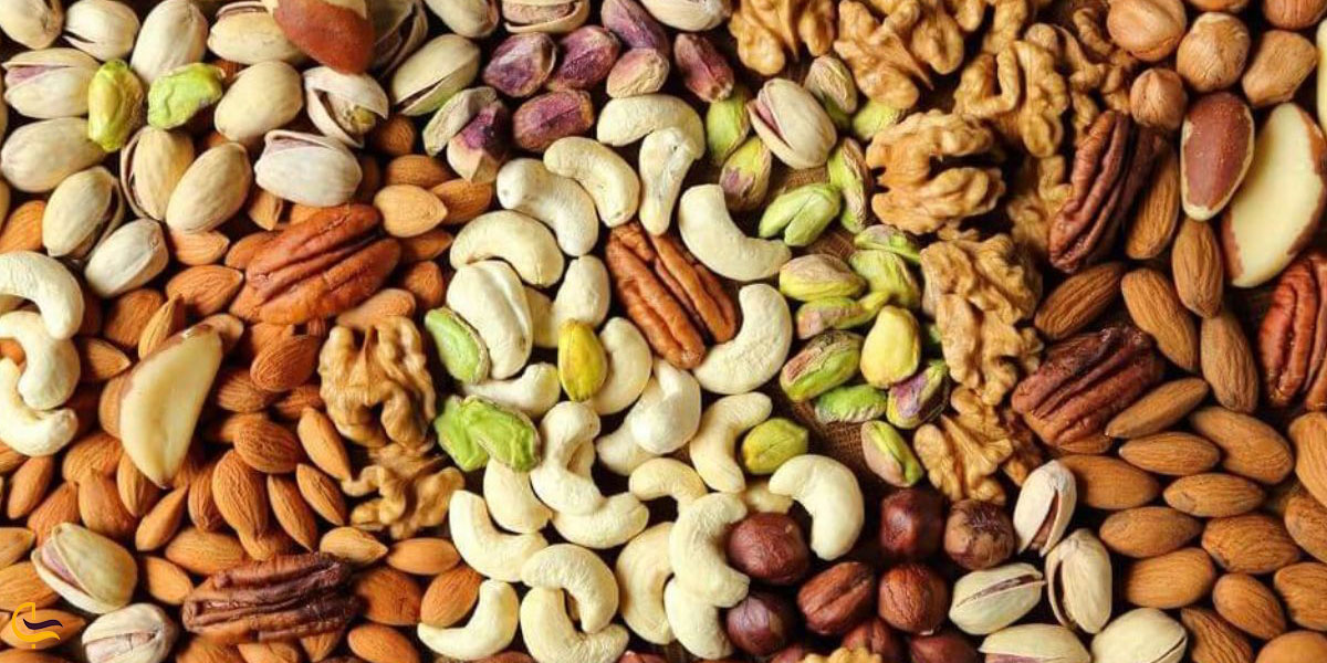 تصویری از بازار آجیل سلطانی یزد