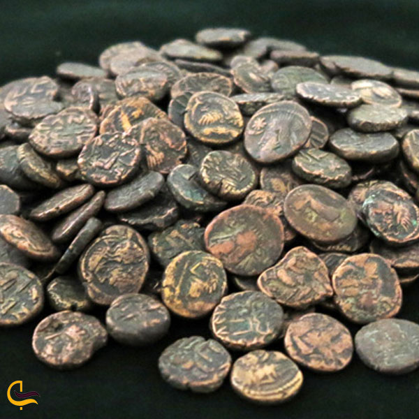 تصویری از گنجینه سکه