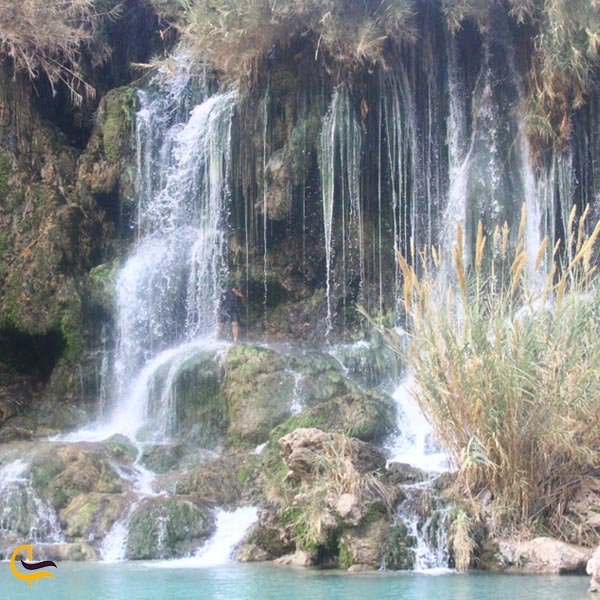 آبشار فدامی داراب | آبشار شور و شیرین | ره بال آسمان
