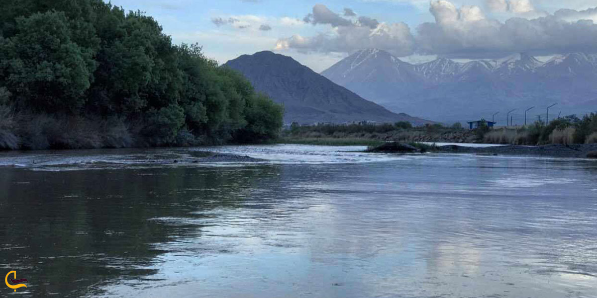 عکس رودخانه ارس پارس اباد