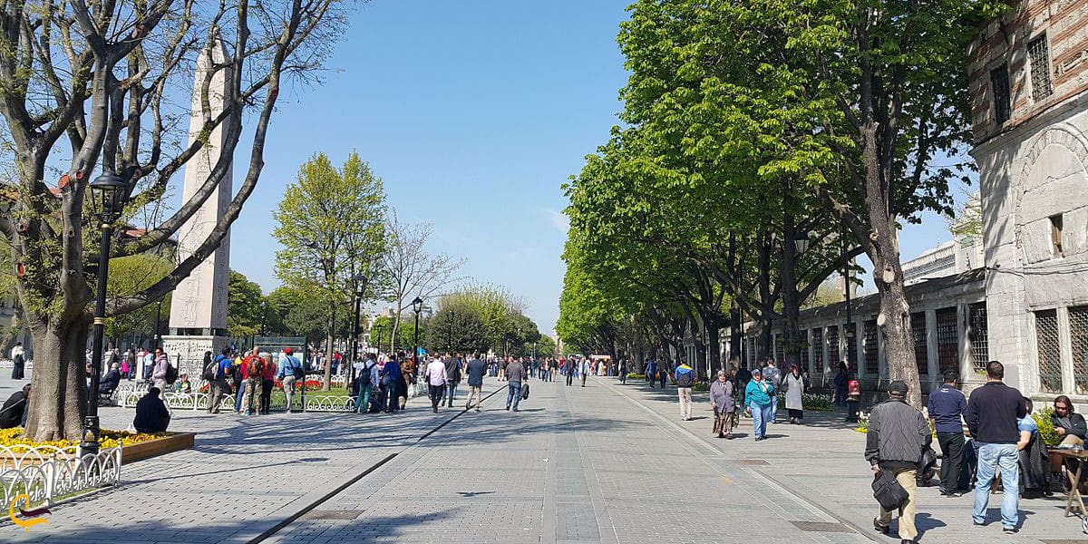 عکس موقعیت میدان هیپودروم