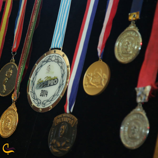 تصویری از گنجینه مدال موزه آستان قدس رضوی