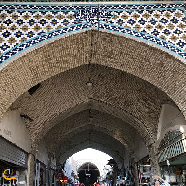 عکس بازار میدان قلعه در کرمان