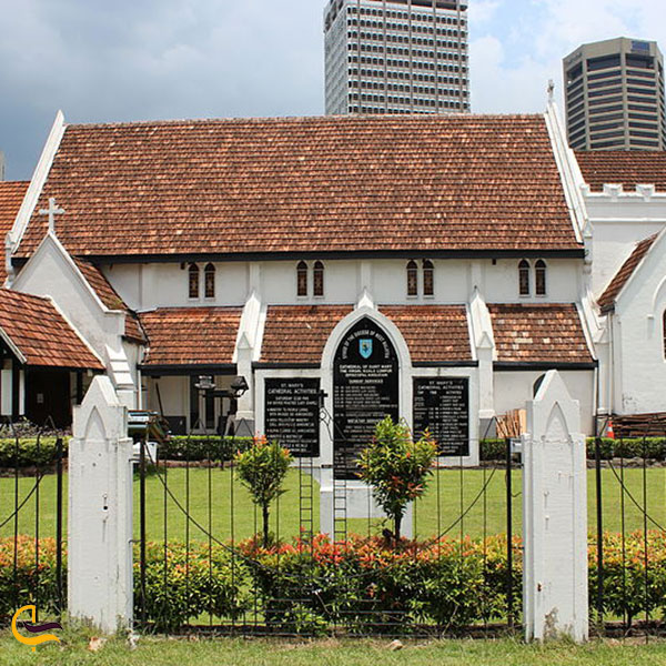 عکس کلیسای جامع سنت ماری کوالالامپور