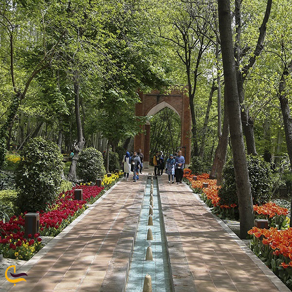 عکس بوستان باغ ایرانی تهران