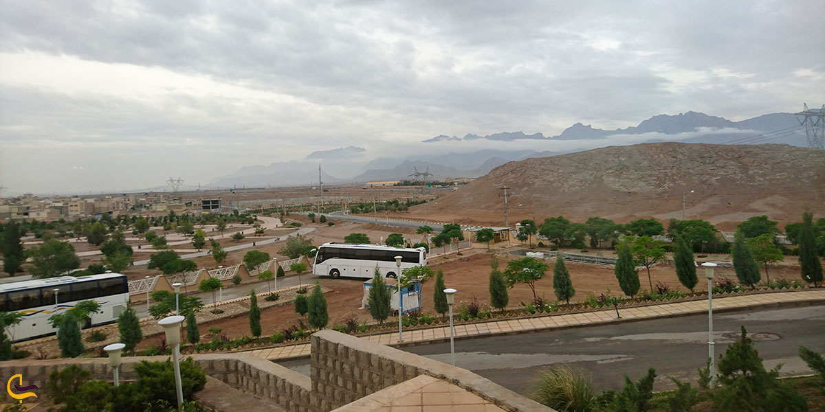 عکس فضای اطراف هتل ارگ جدید یزد