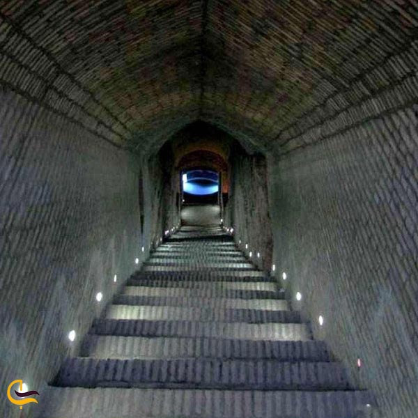 تصویری از طولانی‌ترین قنات جهان زیر مسجد جامع یزد