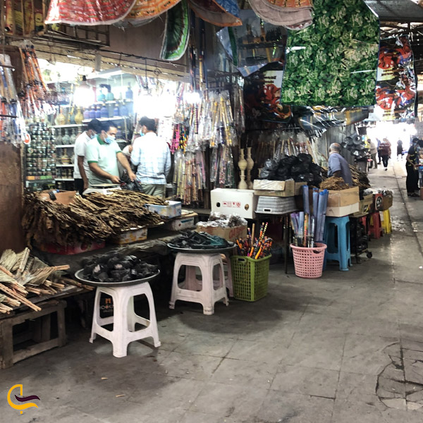 تصویری از بازار قدیم بندر عباس