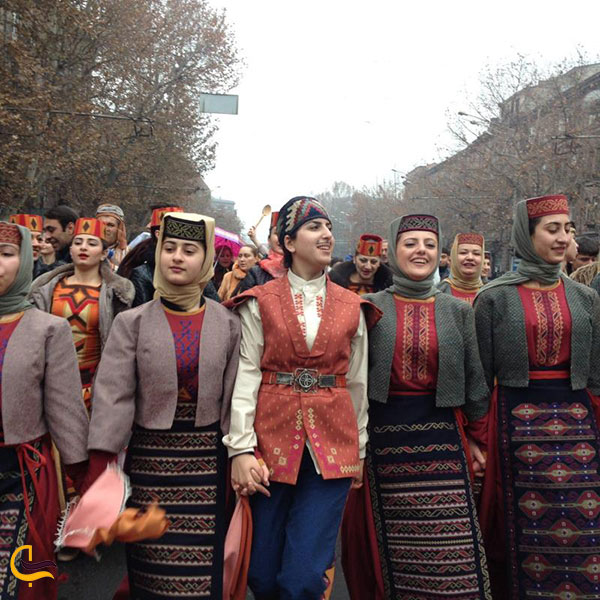 عکس جشن باریگِندان (برغندان) در ارمنستان
