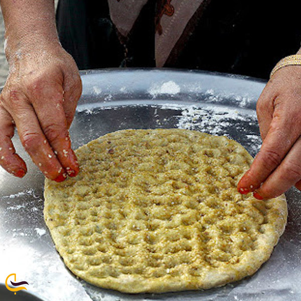تصویری از نان محلی بوشهر