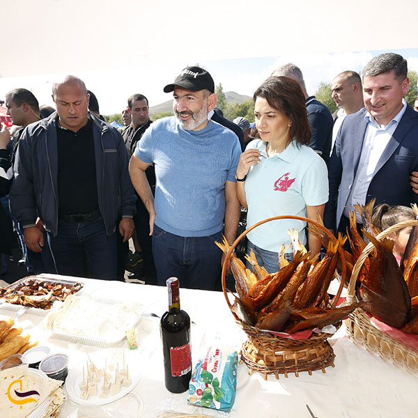عکس جشنواره ماهی در ارمنستان