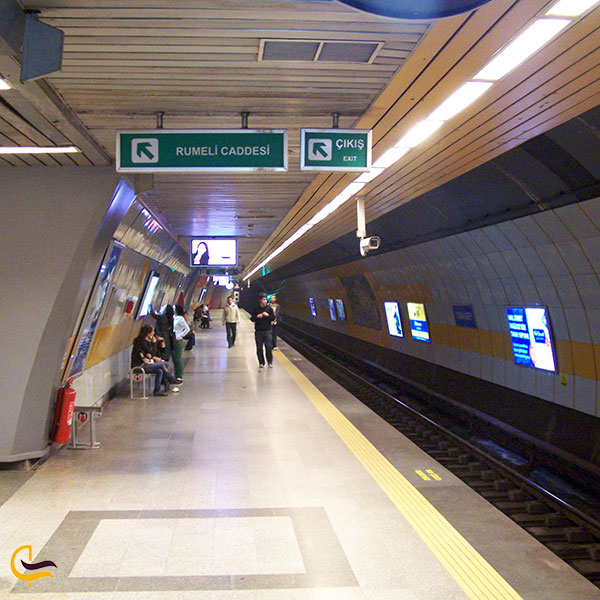 عکس ایستگاه مترو حاجی‌عثمان استانبول