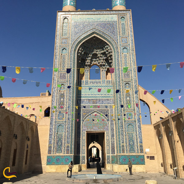 تصویری از تاریخچه مسجد جامع یزد