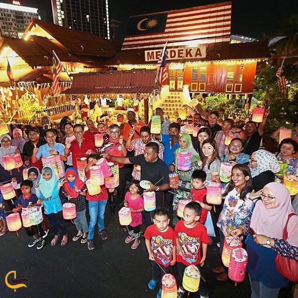 عکس فستیوال میان پاییزی در مالزی
