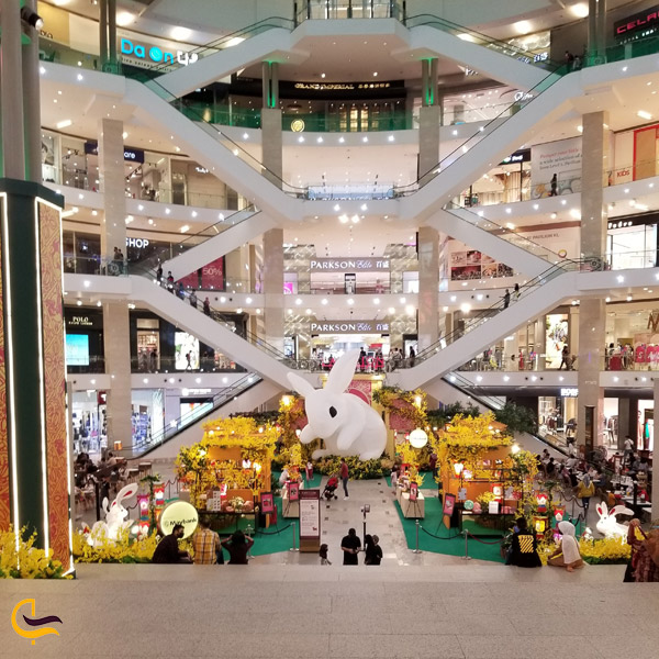 تصویری از مرکز خرید پاویلیون کوالالامپور