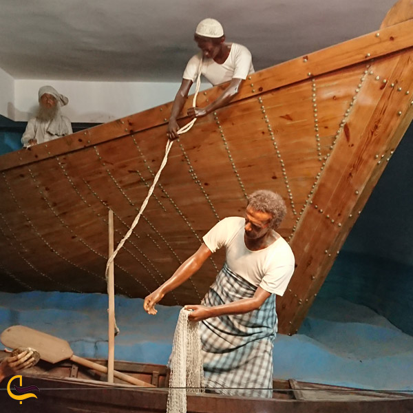 تصویری از موزه مردم شناسی خلیج فارس