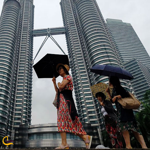 عکس بارندگی در زمستان مالزی