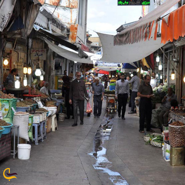 عکس بازار سپه انزلی