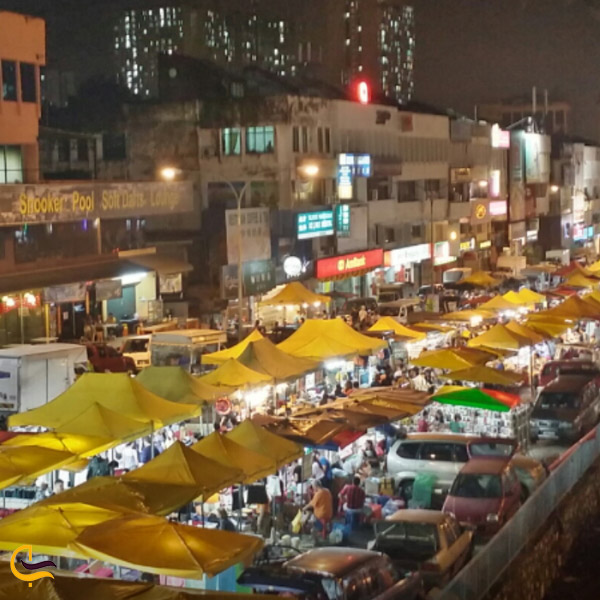 تصویری از بازار شبانه تامان کونات