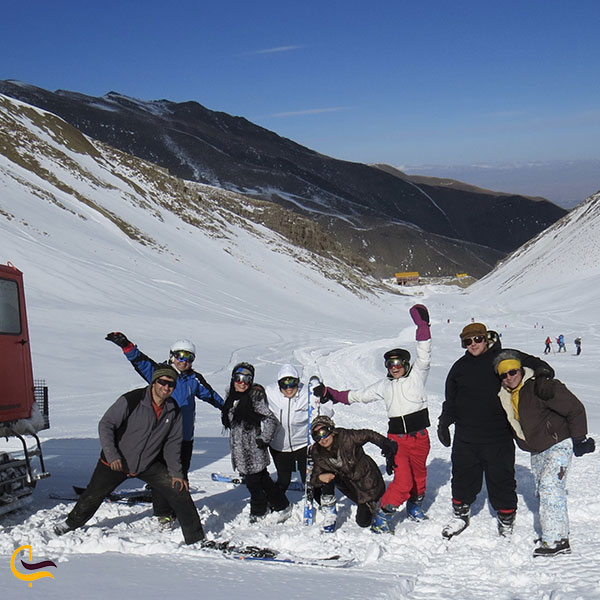 عکس بهترین زمان بازدید از پیست اسکی شیرباد مشهد