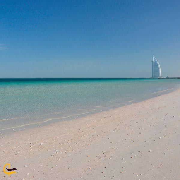 تصویری از ساحل گردی در دبی