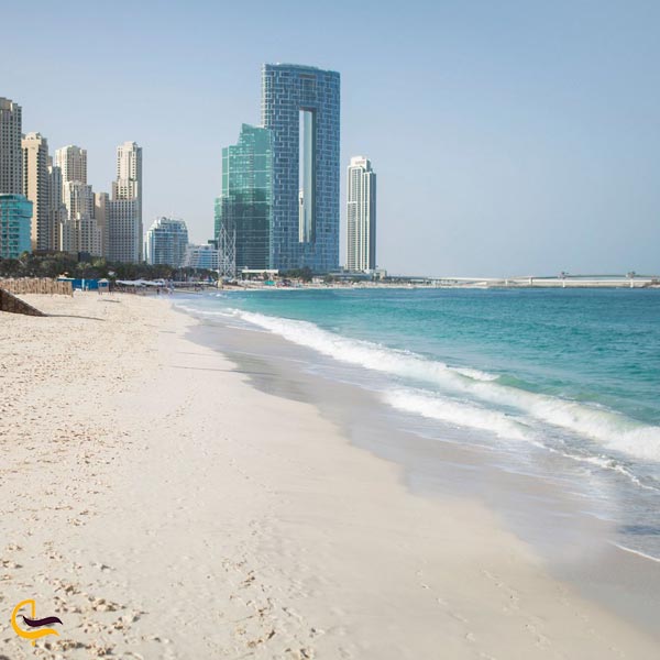 تصویری از ساحل گردی در دبی