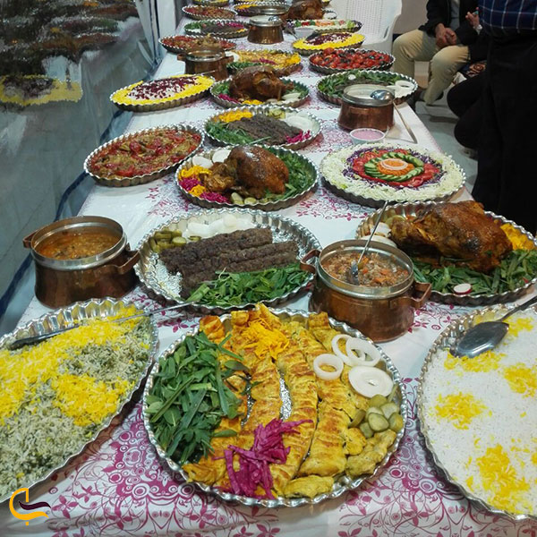 عکس باغ رستوران دشت بهشت در کرمان