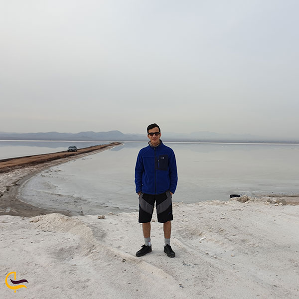 عکس دریاچه حوض سلطان در قم
