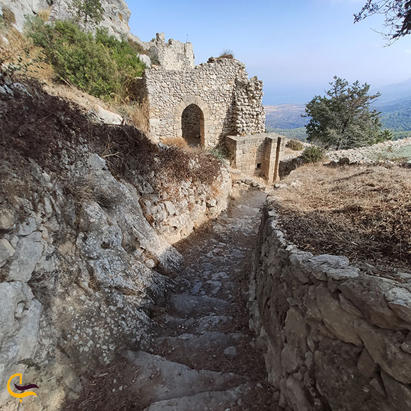 عکس قلعه کانتارا در قبرس