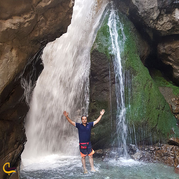 عکس آبشار سپهسالار در کرج
