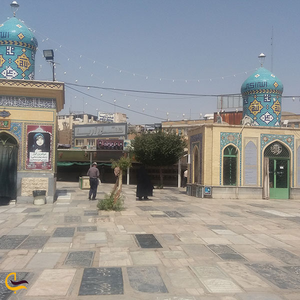عکس قبرستان شیخان قم