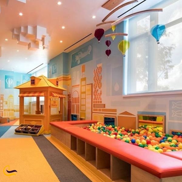 تصویری از خانه کودک در مجموعه پارس سافاری از لذت‌بخش ترین تفریحات کودکانه کیش