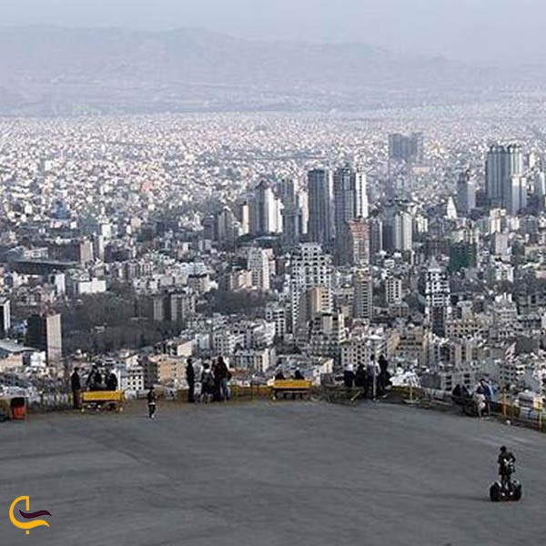 تصویری از بام تهران یا همان توچال