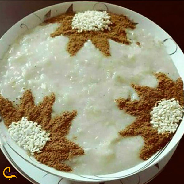 عکس غذای سنتی حلیم شیر در اصفهان