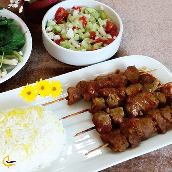 عکس غذای سنتی کباب حسینی در اصفهان