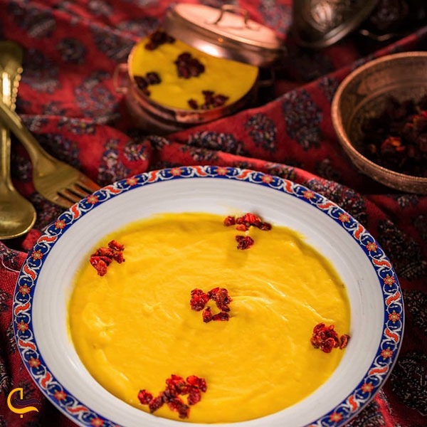 عکس غذای سنتی خورش ماست در اصفهان