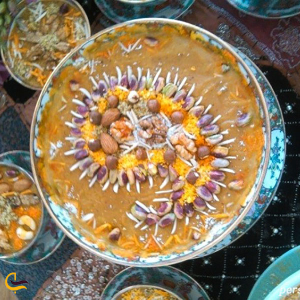 عکس غذای سنتی گداخته در اصفهان